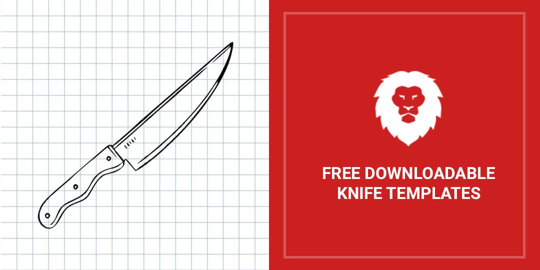 Free Downloadable Knife Templates - Red Label Abrasives