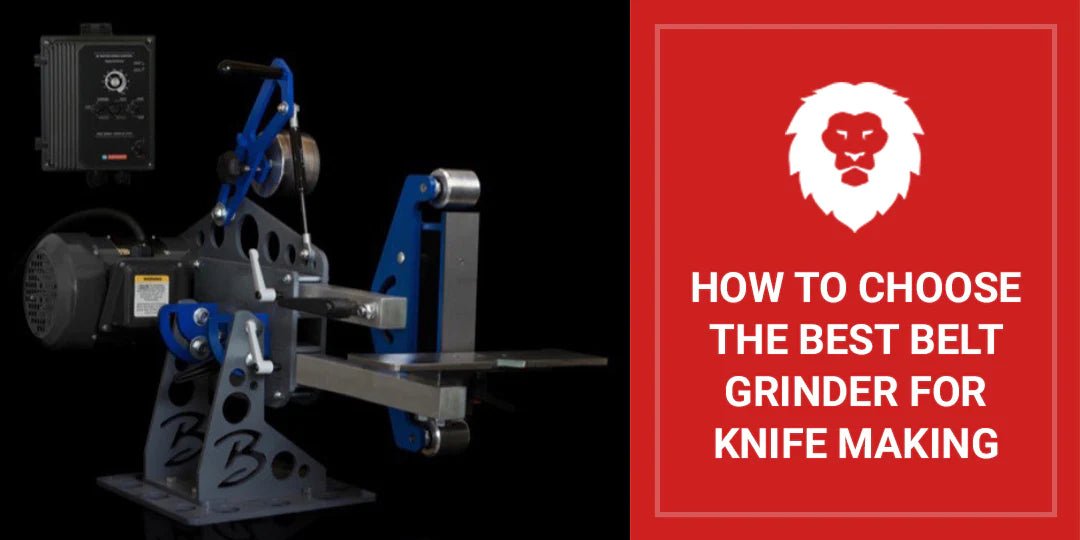 How To Choose The Best Belt Grinder For Knife Making - Red Label