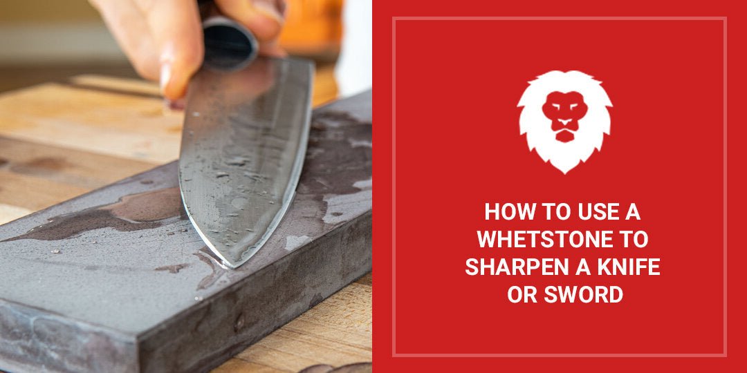 How To Use A Whetstone To Sharpen A Knife Or Sword - Red Label Abrasives