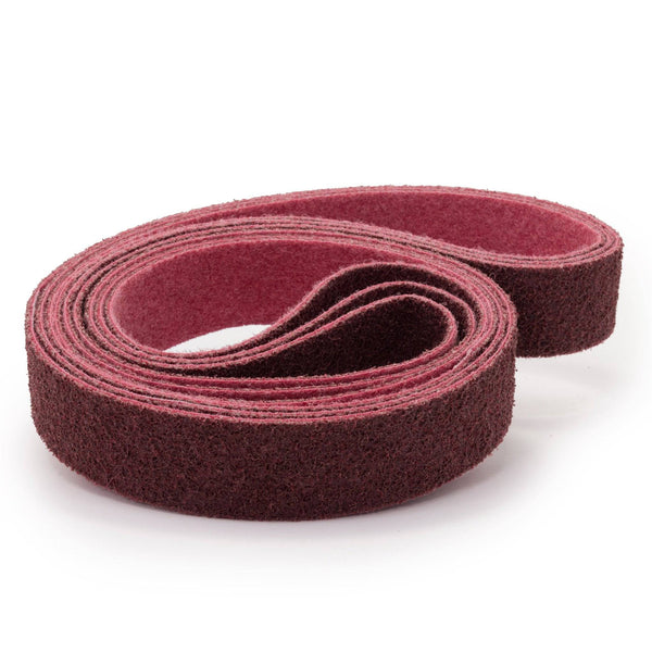 1 X 30 Inch Non Woven Surface Conditioning Sanding Belts Red Label Abrasives