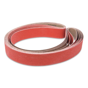 2 X 72 Inch EdgeCore Ceramic Grinding Belts (PRO) - Red Label Abrasives