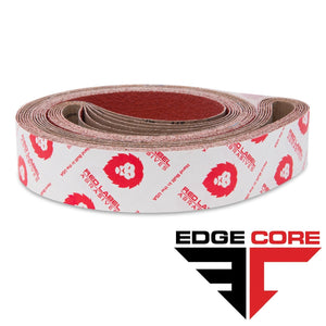 2 X 72 Inch EdgeCore Ceramic Grinding Belts (PRO) - Red Label Abrasives