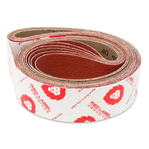 2 X 72 Inch EdgeCore Ceramic Grinding Belts (PRO) - Red Label Abrasives