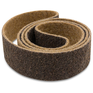 2 X 72 Inch Non - Woven Surface Conditioning Sanding Belts (PRO) - Red Label Abrasives