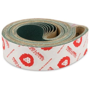 2 X 82 Inch Premium Zirconia Sanding Belts, 6 Pack - Red Label Abrasives