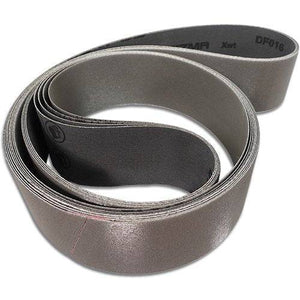 2 X 36 PRIZMA Structured Grain Aluminum Oxide X-wgt Sanding Belts - 4 PK - Red Label Abrasives