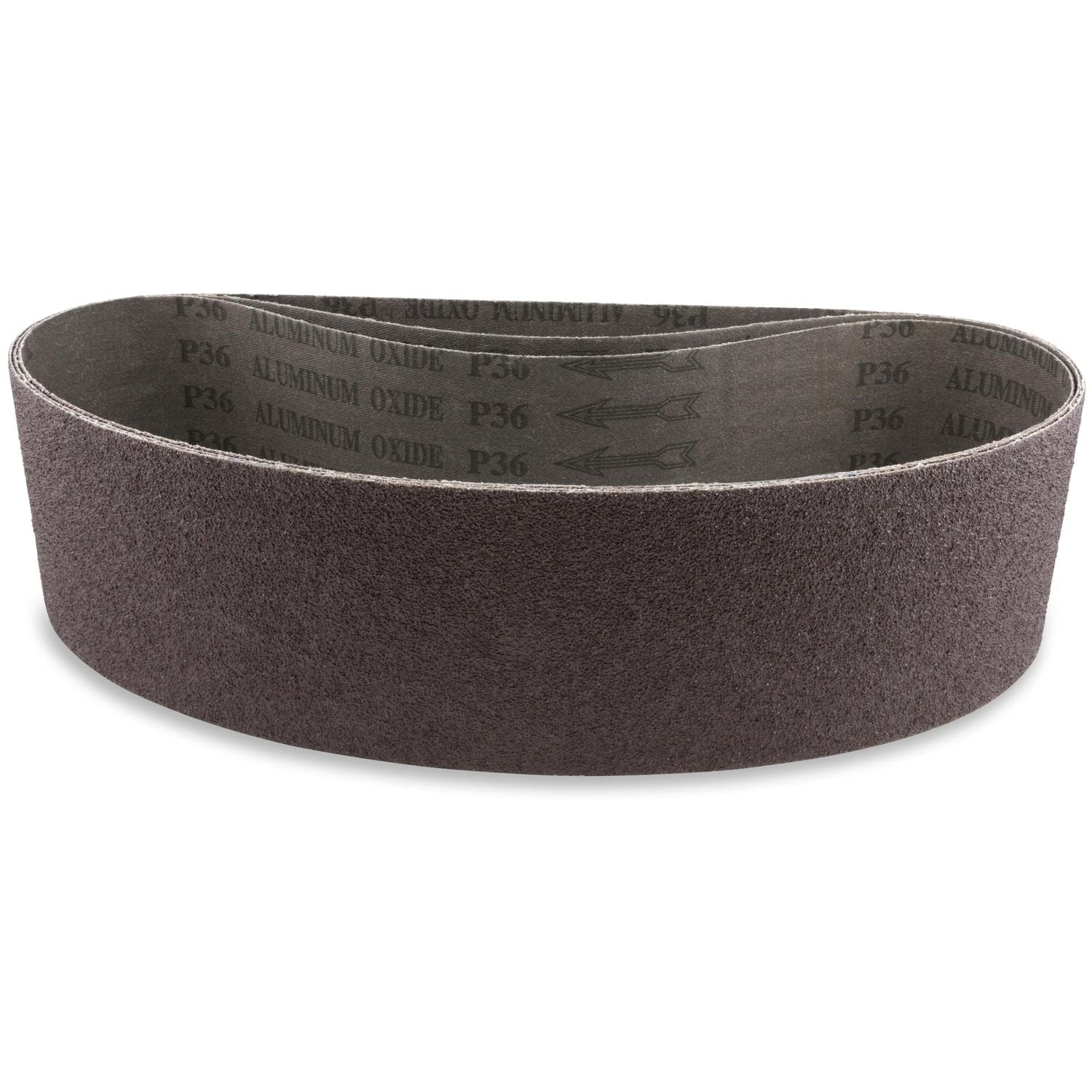 3 X 27 Inch Metal Aluminum Oxide Sanding Belts, 8 Pack - Red Label Abrasives